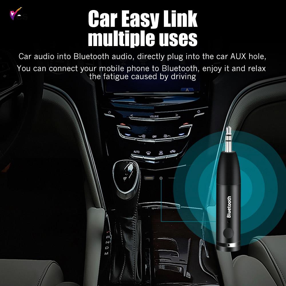 3.5MM Car Bluetooth Receiver Bluetooth 5.0 Audio Receiver AUX Bluetooth Speaker Stereo Adapter