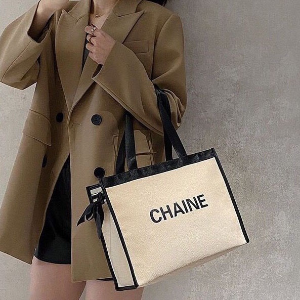 Túi đựng đồ dùng cá nhân Chaine, Túi đeo vai nữ, Túi đựng đồ mỹ phẩm du lịch thời trang tiện ích mới 2023.TMP 02