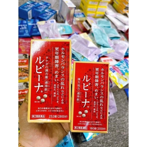 Viên Uống Bổ Máu Rubina 180 viên Nhật Bản