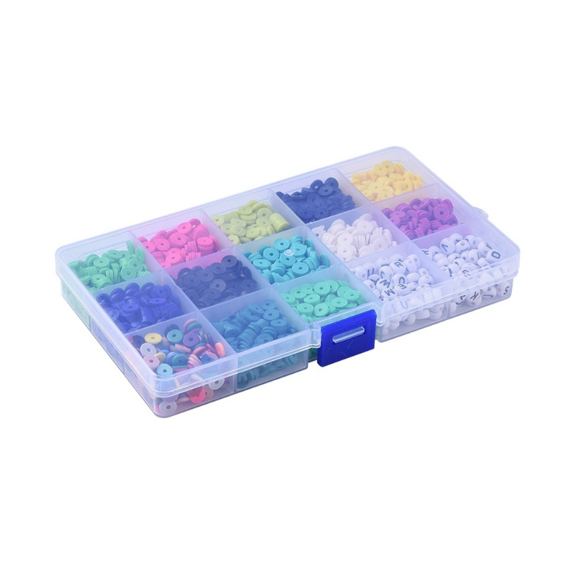 Hạt Xỏ Lỗ Tròn Dẹt 6mm Nhiều Màu Sắc Làm Trang Sức Thủ Công