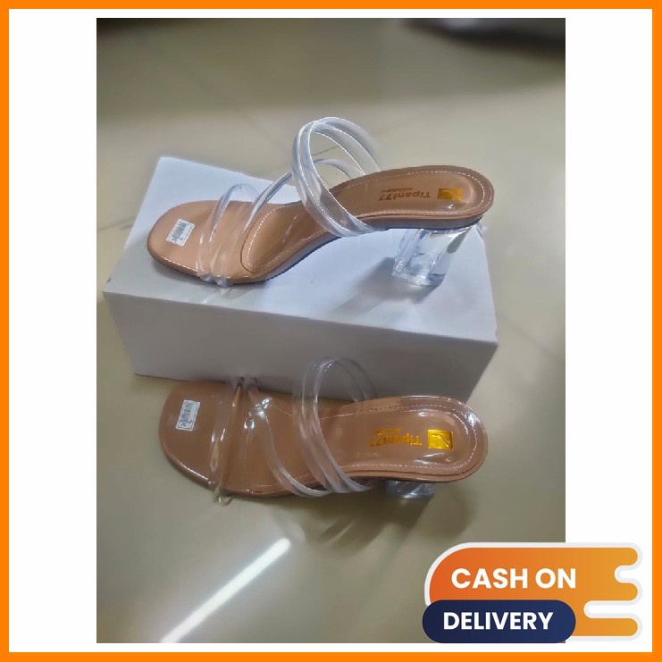 Sandal Haihils Đế Thạch Kính Haihils Nhập Khẩu Haihils Dùng Làm Quà Tặng Cho Tuổi Teen Hels Hels Invitation Haigheels 3.3 Knows Glass Jelly 7Cm