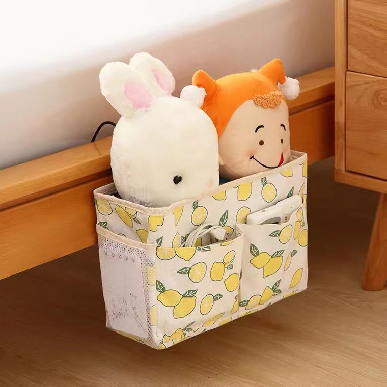 Giỏ, Rổ Vải Khung Sắt Móc Treo Đựng Đồ Đa Năng