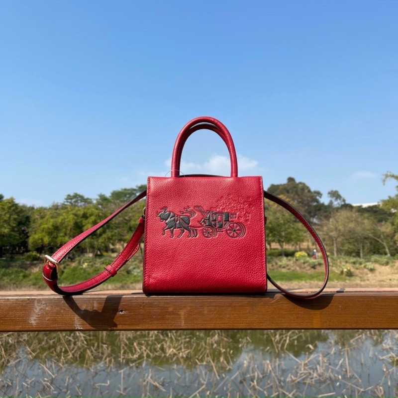 ⚡️⚡️Túi xácg xuất dư - Da bò - Sẵn Đỏ + Đen ⚡️⚡️