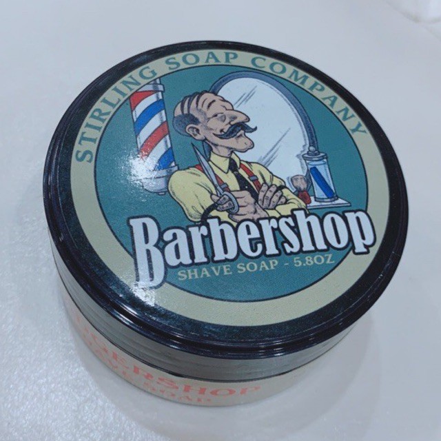 SÁP VUỐT TÓC TẠO KIỂU UNDERCUT GIÁ RẺ BARBERSHOP SHAVE SOAP