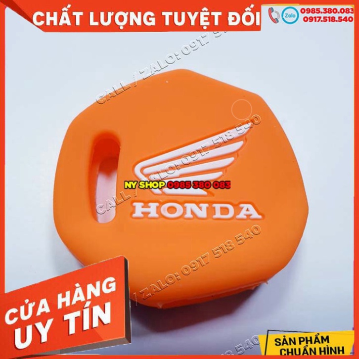 Bao Silicone bọc chìa khoá Honda Vision, PCX, SH, Air blade,Vario, Wave  Sản Phẩm Chuẩn Như Hình