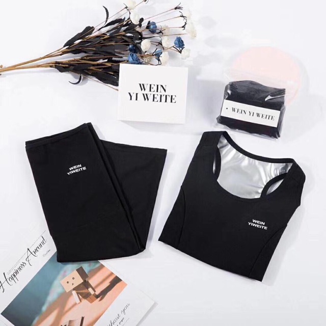 BỘ QUẦN ÁO ĐỔ MỒ HÔI BORN UNCOMMON GIẢM MỠ BỤNG CHO NỮ | BigBuy360 - bigbuy360.vn