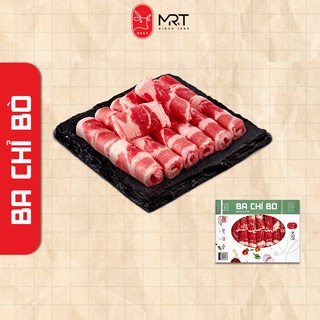 Ba chỉ Bò Úc 500gr | 100% Bò nhập khẩu | Dùng ăn lẩu và nướng | Giao siêu tốc HCM | Mr.T Beef