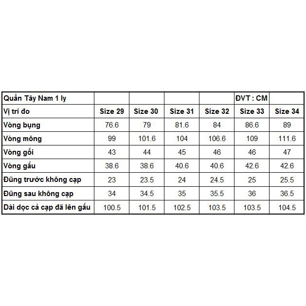 Quân tây nam trung niên 1 ly cao cấp Classic Vĩnh Tiến 425 | BigBuy360 - bigbuy360.vn