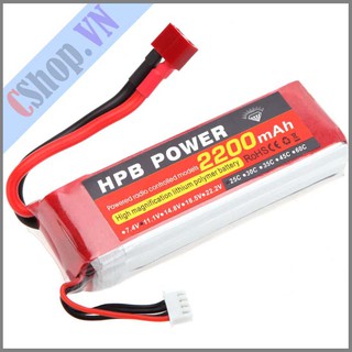 Pin 3S 2200mah 25C HPB-POWER