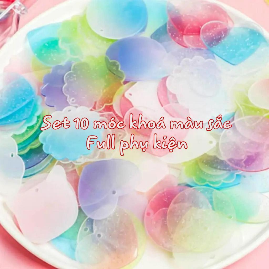 Set 10 móc khóa Handmade