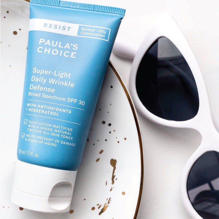 Kem Dưỡng Paula's Choice Resist Super-Light Wrinkle Defense SPF 30