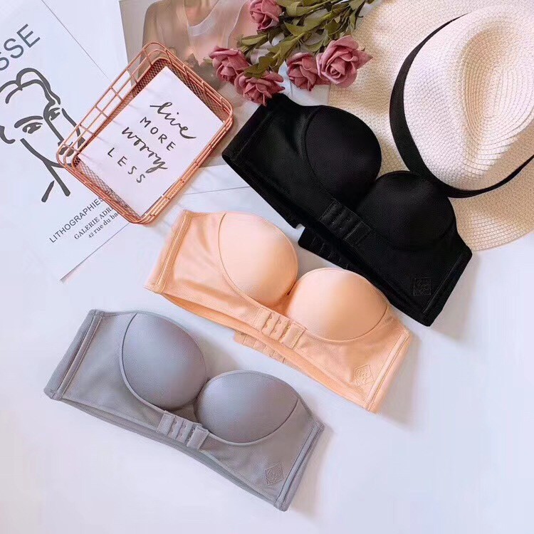 Áo cup ngực nữ QUEENY đúc su không dây nâng ngực không gọng chất liệu tản nhiệt ACN01 | BigBuy360 - bigbuy360.vn