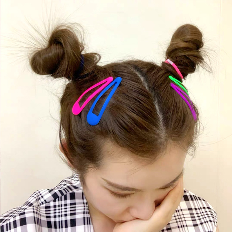 Kẹp tóc mái nhiều màu sắc dễ thương cho bé gái