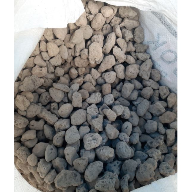 1Kg Đá Pumice (đá bọt , đá núi lửa, đá lông vũ ) Indo - trồng xương rồng , kiểng lá , rau củ