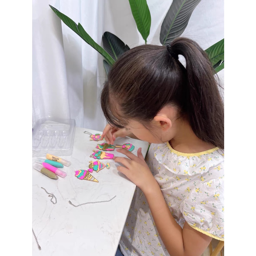 Làm móc khóa Handmade