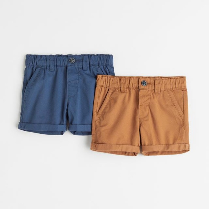 Set 2 quần short đùi HM săn sale cho bé trai 8-17kg - Lagim House