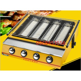 Bếp nướng ga 4 họng - Bếp nướng BBQ bằng gas 4 đầu đốt ET-K255