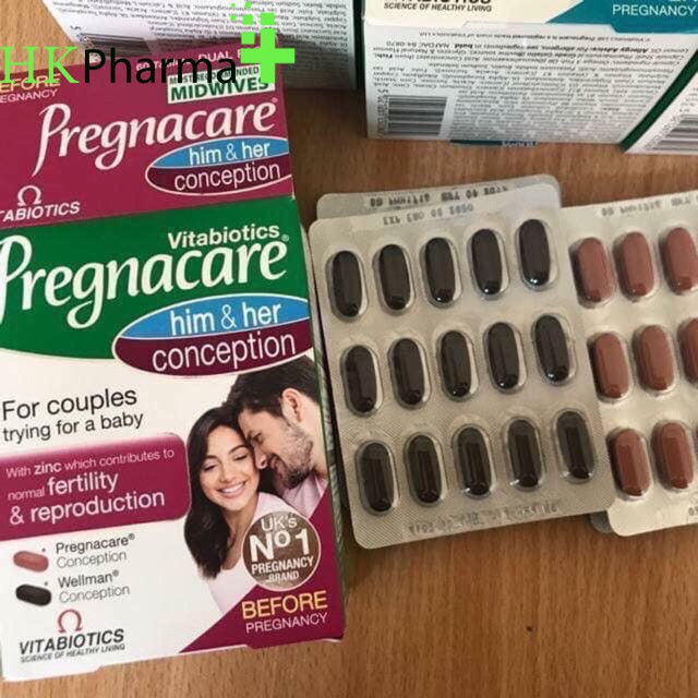 Hỗ Trợ Sinh Sản Cho Vợ Chồng Pregnacare Conception For Him &amp; Her