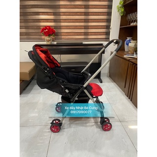 xe đẩy Graco citilite R đen đỏ 2c3tt