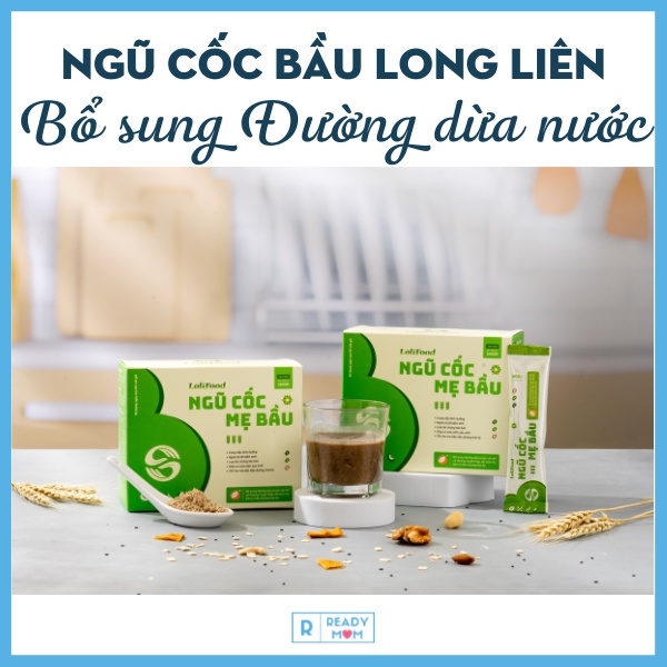 Ngũ Cốc Bầu Long Liên (LoliFood) | Dạng Gói Tiện Lợi | Bổ Sung Đường Dừa Nước | Siêu Ngon Miệng | Giảm Nghén | NC04