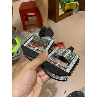 Pedal Wellgo gấp full nhôm chính hãng