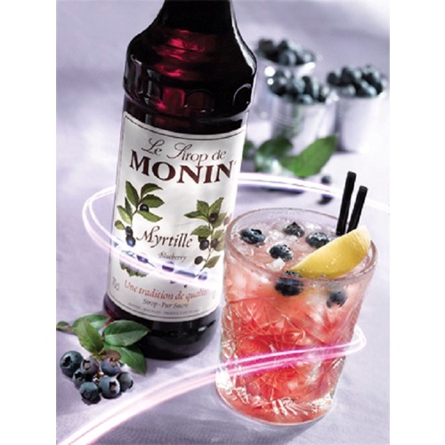 Siro Monin việt quất (blueberry) chai 700ml. Hàng Công ty có sẵn giao ngay