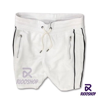   XẢ KHO  Quần thun ngắn nam nỉ phong cách hàn quốc trẻ trung RPS048 - quần short nam nỉ Riooshop 