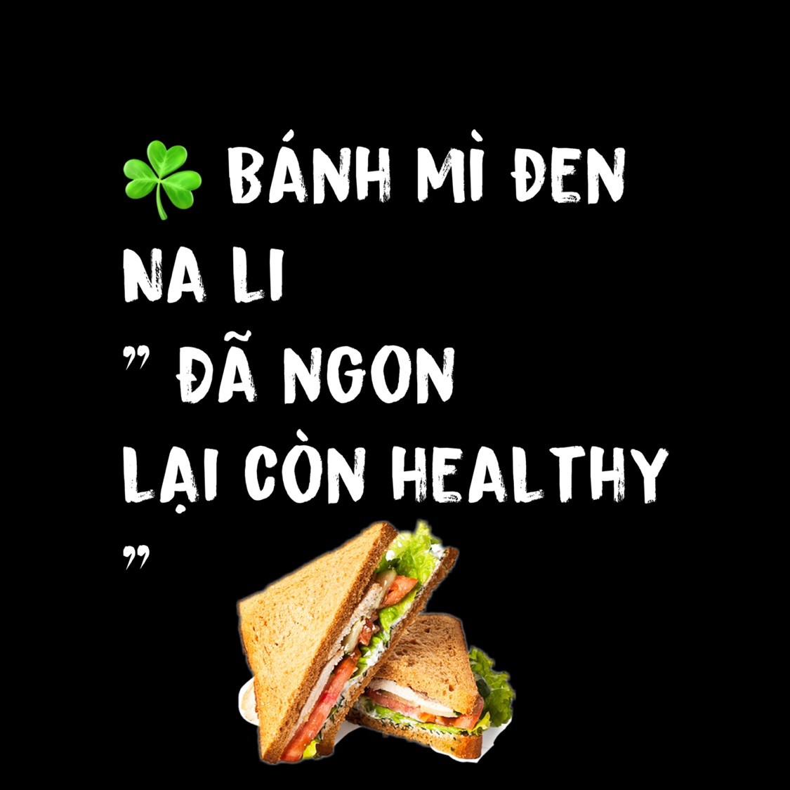 Bánh mì đen Nali healthy