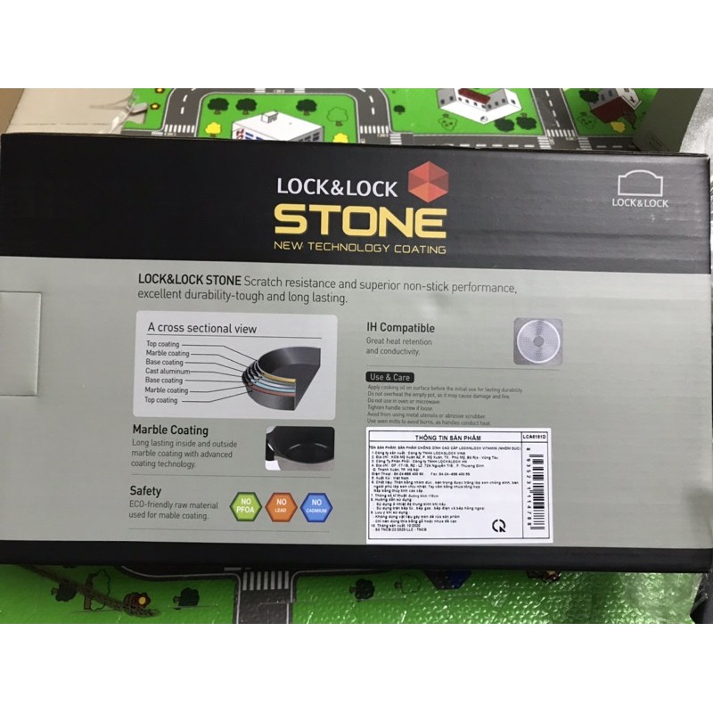 Quánh đá 7 lớp STONE LocknLock-LCA6181D