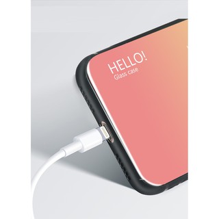 Tempered Glass Case For iPhone 7/8 Luxury Gradient Back Cover