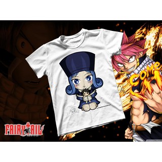 Áo thun Cotton Unisex - Anime - Fairy tail - Ma đạo sỹ Juvia