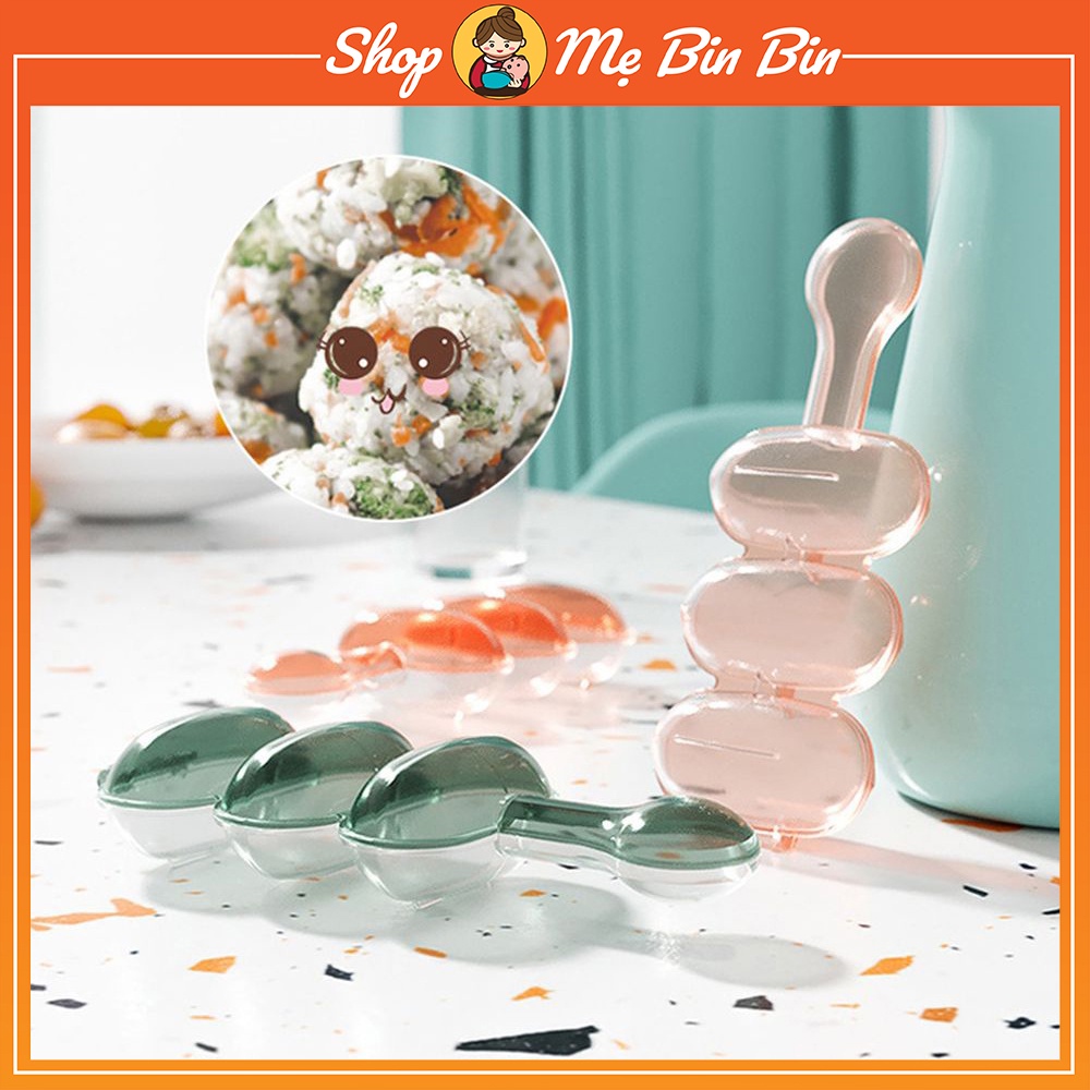Khuôn cơm cho bé – Khuôn làm cơm nắm cho bé giúp bé ăn ngon và thích thú hơn (khuôn làm cơm cho bé)