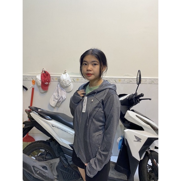 Áo khoác Nữ ôm body form dài vải thun dệt lạnh nhẹ mát mùa hè rất hàn quốc thời trang, 5 túi
