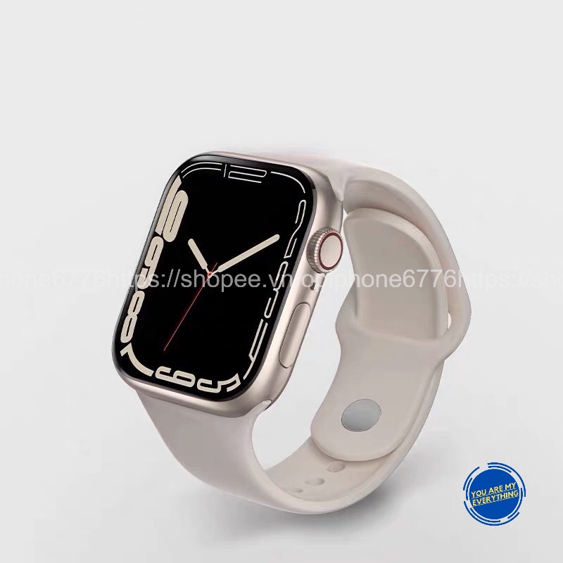 Dây đeo dành cho Apple Watch chất liệu silicon mềm mại size 38/40/42/44