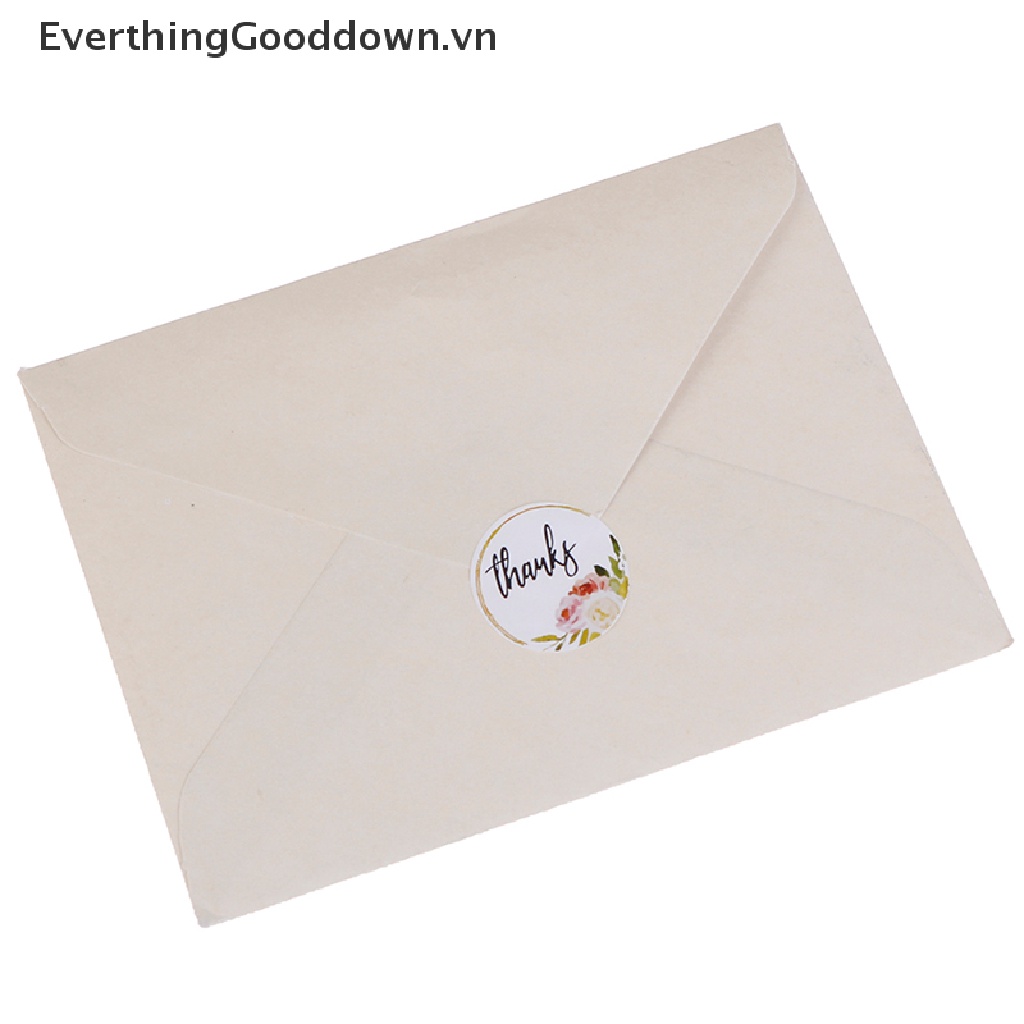 Cuộn 500 Nhãn Dán Tròn Thank You Trang Trí Tiệc