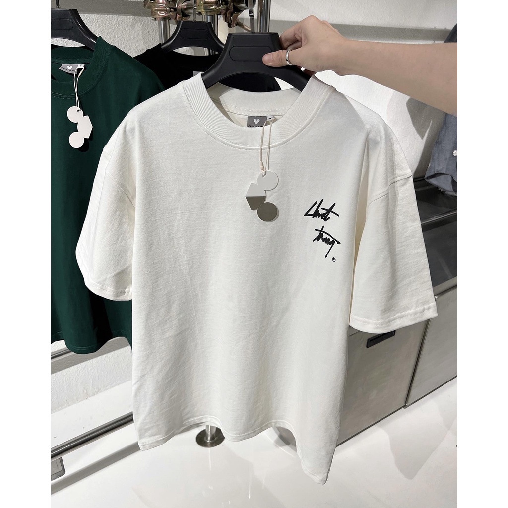 ÁO THUN BIG SS white CHUOTTRANG