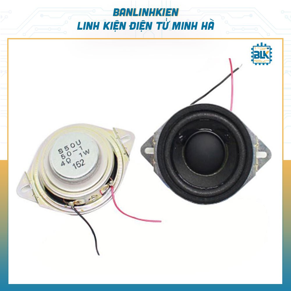 Loa 1W 4R 50MM Có Tai (Chế Loa Mini )