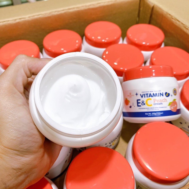 01 Hủ Kem Body Vitamin. Peach