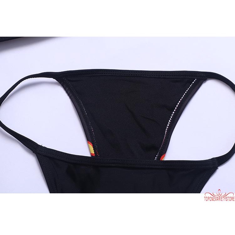 Set đồ tắm họa tiết đầu lâu lưng thấp quyến rũ dành cho nữ
 | BigBuy360 - bigbuy360.vn
