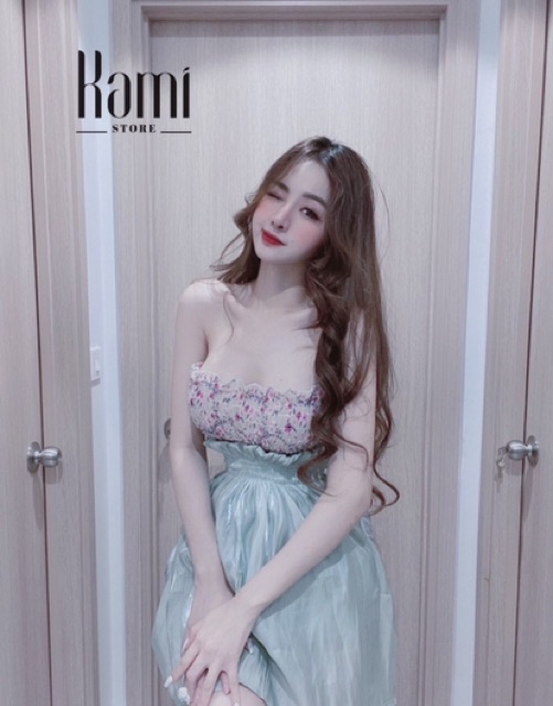 Set Áo Hoa Chân Váy Tơ Sóng Cao Cấp Kèm Video,Hình Chụp Thật Sp | BigBuy360 - bigbuy360.vn