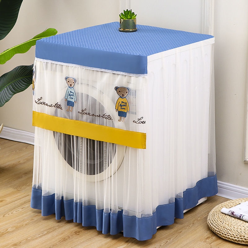 Vỏ Bọc Máy Giặt Chống Bụi Chống Nước Chống Nắng Họa Tiết Hoạt Hình