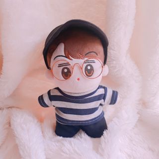 Outfit doll 20cm. Combo gồm áo+quần+nón