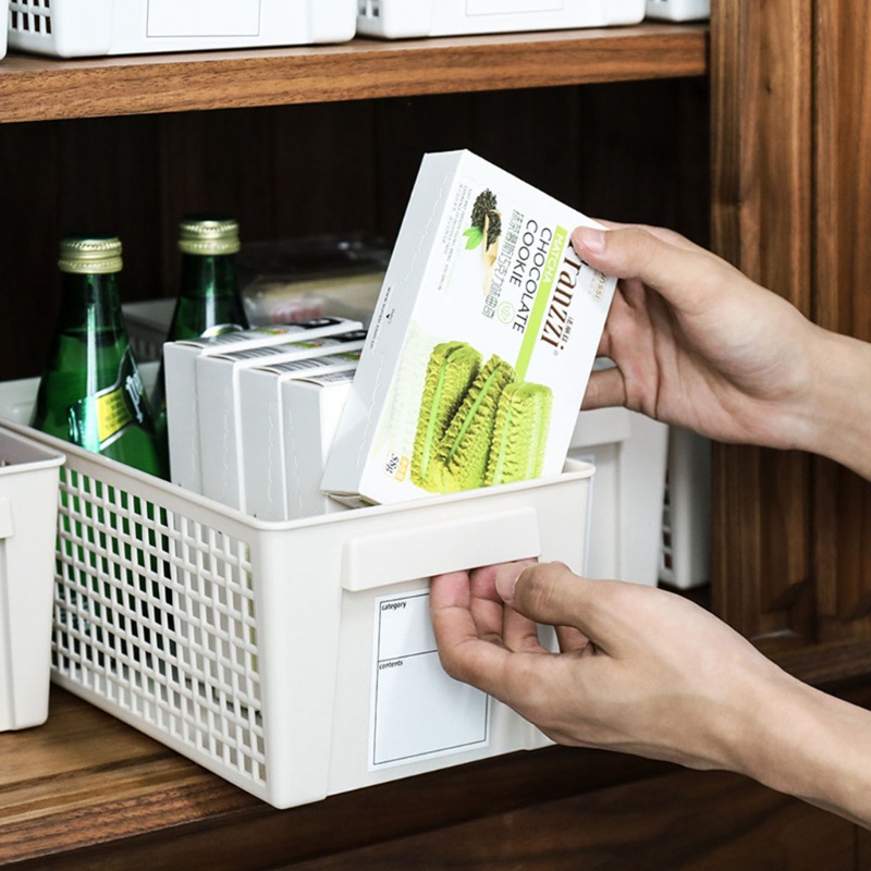 Giỏ lưới đựng đồ hình chữ nhật không nắp đa dụng