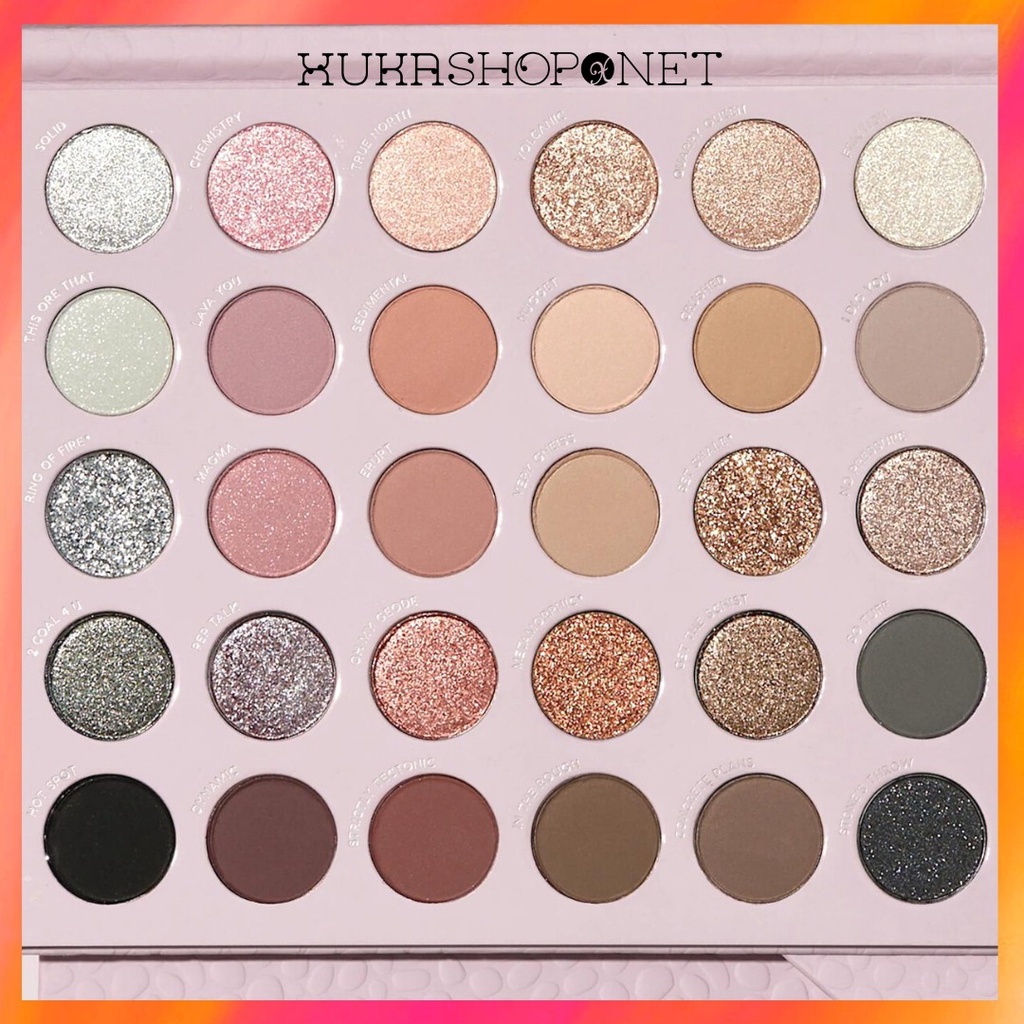 Bảng phấn mắt Colourpop Rock Candy 35 ô màu chống thấm nước lâu trôi
