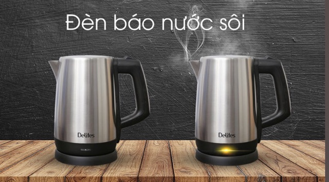 Bình siêu tốc Delites 1.7 lít ST17S03