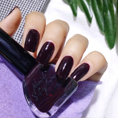 A04 Sơn Móng Tay Nail Styler A04 - Màu tím đỏ rượu vang red wine purple - SHOP STORE