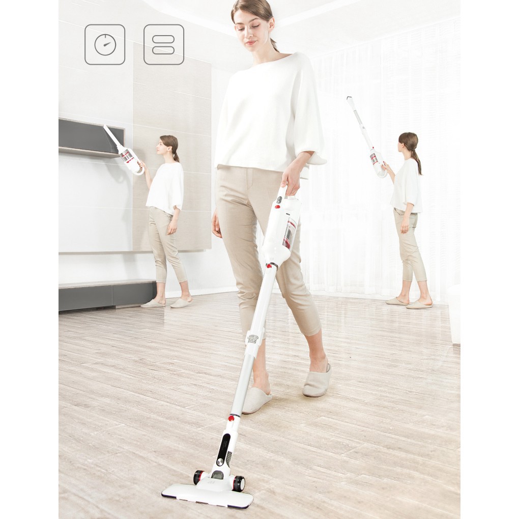 Máy hút bụi cầm tay Puppyoo T10 Mix, lực hút cực mạnh 17500Pa, thiết kế hiện đại Elbow | BigBuy360 - bigbuy360.vn