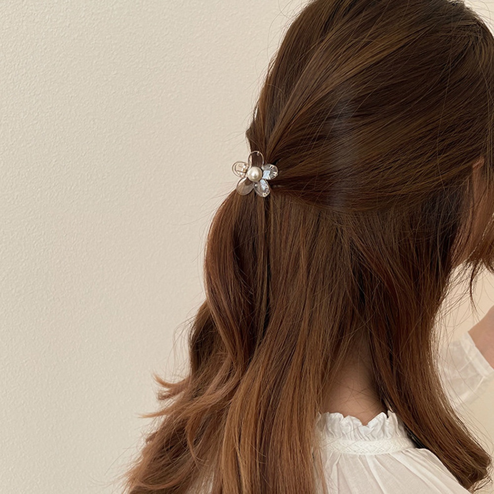 Kẹp Tóc Hình Hoa Đính Ngọc Trai Giả Thời Trang Hàn Quốc Cho Nữ