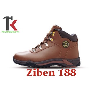 Giày bảo hộ lao động ZIBEN 188 siêu bền, kiểu dáng thể thao, mũi thép đế thép chống đâm xuyên