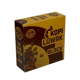 Cà Phê Chồn Hòa Tan Đen - ONE COFFEE (10 Gói)